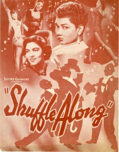 Flier for Shuffle Along, ca. 1952. Museum of the City of New York. Theatrical production files.