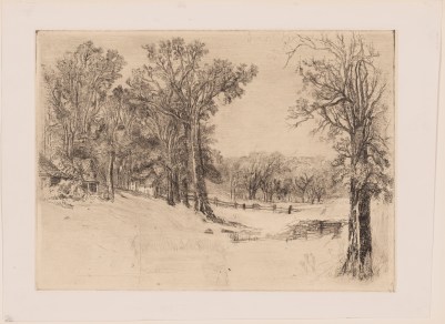 Eliza Greatorex (1819-1897). Hamilton Grange. ca. 1875. Museum of the City of New York. 57.138.16