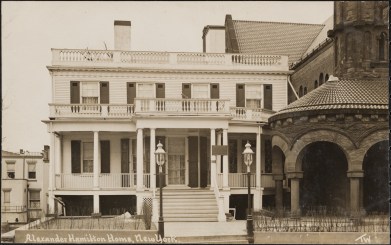 Thaddeus Wilkerson. Alexander Hamilton House, New York. ca. 1910. Museum of the City of New York. F2011.33.1403