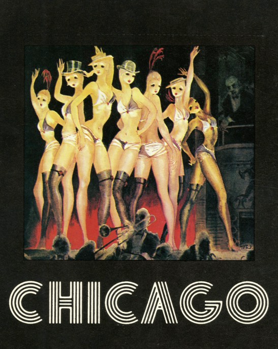 Souvenir program for Chicago, 1976. Museum of the City of New York. Theater production files.