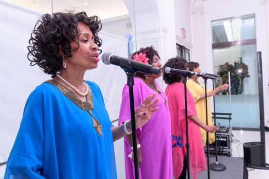 The Great Divas of Gospel. Photograph by Filip Wolak Courtesy MCNY.
