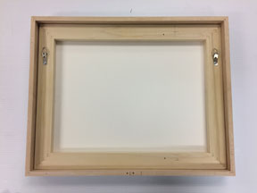 D-rings installed on a frame. Photo by the author for the Museum of the City of New York.