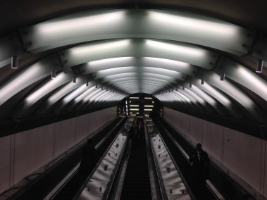Entrance to Second Avenue Subway at 72nd Street, December 31st, 2016. Photo by the author for the Museum of the City of New York.