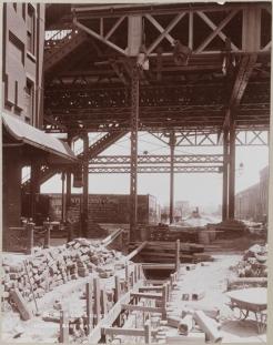Manhattan Railway Company. 2 Ave & 99 St Looking East, 1901. Museum of the City of New York, F2012.53.127C.