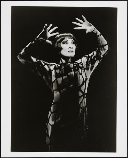 Unknown. [Chita Rivera as the Spider Woman/Aurora in Kiss of the Spider Woman.] 1993. Museum of the City of New York. 96.130.8.
