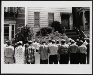 Ed Grazda (1947-). Shah Jalal Majid, 31st Street, Astoria, Queens, 1996. Museum of the City of New York, 2016.6.4.